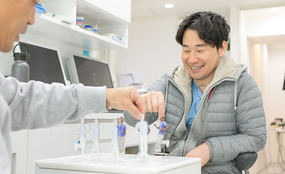 13:00　お昼休み